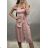 Dress with bare shoulders summer steering wheel buttons pockets (uni s / m) ITALIAN FASHION IMM200109
