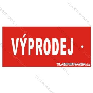 Rectangular tags 48x105mm, red, sale. package 100pcs UNI V5010V
