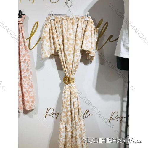 Dress with 3/4-sleeve ladies pocket (uni sl) ITALIAN Fashion IM3181746