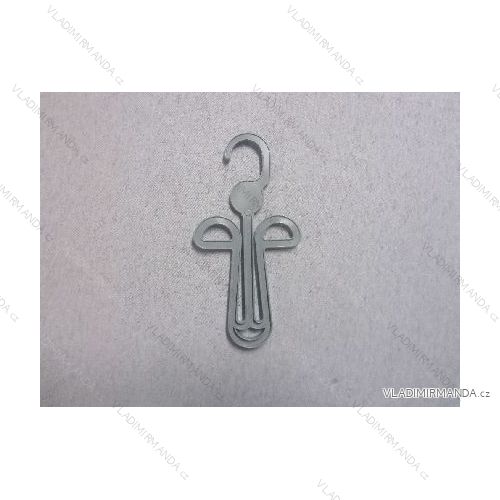 Plastic hanger for shoes, gray color
