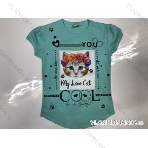 Kids' Short Sleeve T-Shirt (128-152) Turkish MODA TVB20010