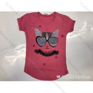 Kids' Short Sleeve T-Shirt (128-152) Turkish MODA TVB20010