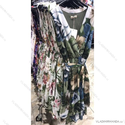 Dress with 3/4-sleeve ladies pocket (uni sl) ITALIAN Fashion IM3181746