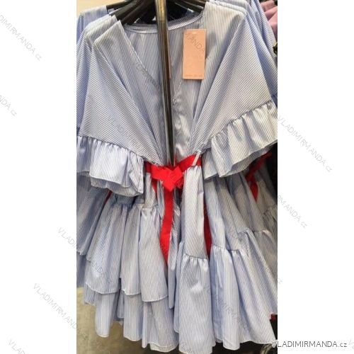 Women's short-sleeved summer dress (UNI S-M) ITALIAN FASHION IMM20318