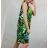 Women's flowered summer dress (UNI S / M) ITALIAN FASHION IMM20555 / C