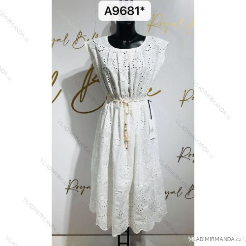 Women's short-sleeved summer dress (UNI S-M) ITALIAN FASHION IMM20318