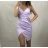 Elegant summer women's strapless dress (uni s / m) ITALIAN FASHION IM920196