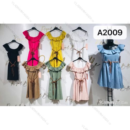 Dress with 3/4-sleeve ladies pocket (uni sl) ITALIAN Fashion IM3181746