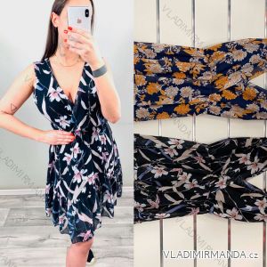 Summer knee short dress for women (UNI SL) ITALIAN FASHION IMK20031