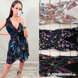 Summer knee short dress for women (UNI SL) ITALIAN FASHION IMK20032