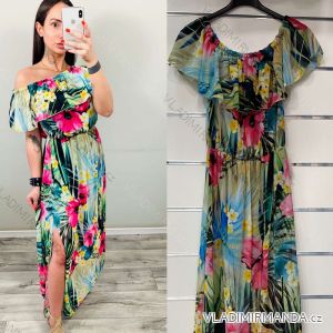 Dress with 3/4-sleeve ladies pocket (uni sl) ITALIAN Fashion IM3181746