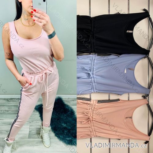 Long summer sports overall on hangers for women (UNI S / L) TURKISH FASHION IMK20057