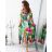Dress with 3/4-sleeve ladies pocket (uni sl) ITALIAN Fashion IM3181746