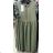 Sleeveless summer dress with ruffles women (UNI S / M) ITALIAN FASHION IMM20169
