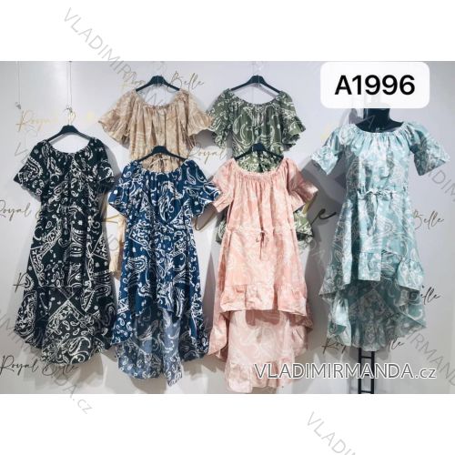 Summer short sleeve summer dress women (UNI S / M) ITALIAN FASHION IMM20A1996