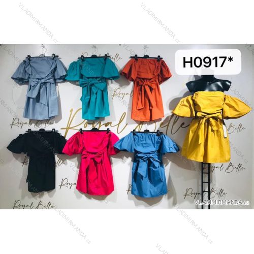 Carmen summer summer shoulder dress (UNI S / M) ITALIAN FASHION IMM20628