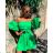 Carmen summer summer shoulder dress (UNI S / M) ITALIAN FASHION IMM20628