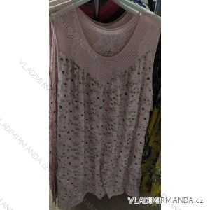 Summer dresses on women's shoulder straps oversized (uni xl-3xl) ITALIAN FASHION IM719805