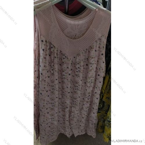 Summer dresses on women's shoulder straps oversized (uni xl-3xl) ITALIAN FASHION IM719805