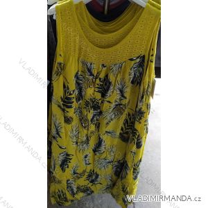 Summer dresses on women's shoulder straps oversized (uni xl-3xl) ITALIAN FASHION IM719805