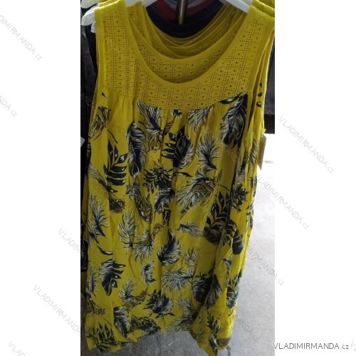 Summer dresses on women's shoulder straps oversized (uni xl-3xl) ITALIAN FASHION IM719805