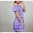 Straps summer stripe dress women (UNI S-M) ITALIAN FASHION IMM20315