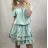 Straps summer stripe dress women (UNI S-M) ITALIAN FASHION IMM20315