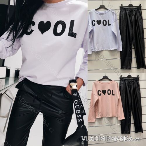 Sweatpants set sweatshirt women (uni sl) TURKISH FASHION IMK20034
