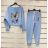 Set of long sweatpants and women's sweatshirt (UNI S / L) TURKISH FASHION IMK20072
