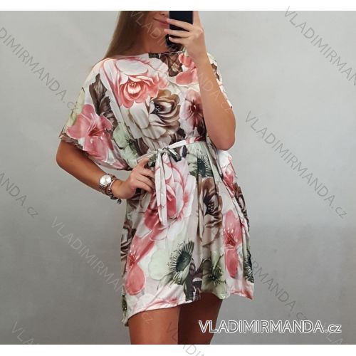 Women's floral summer dress (UNI S / M) ITALIAN FASHION IMM20804