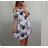 Summer dress with bare shoulders short women (uni s / m) ITALIAN MODA IM9199723