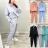 Set of long sweatpants and women's sweatshirt (UNI S / L) TURKISH FASHION IMK20029