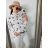 Blouse long sleeve with ruffles women (UNI S / L) ITALIAN FASHION IMK20159