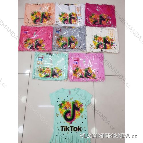 T-shirt short sleeve children´s girl (8-12 years) TURKISH PRODUCTION TVB20011