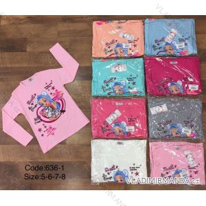 Girl´s long sleeve T-shirt (5-8 years) TURKISH PRODUCTION TV419611-1