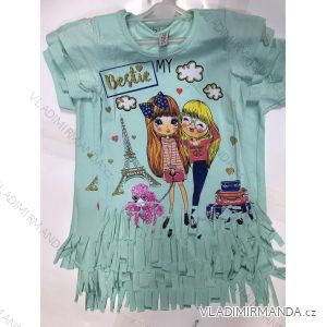 T-shirt short sleeve children´s girl (8-12 years) TURKISH PRODUCTION TVB20011