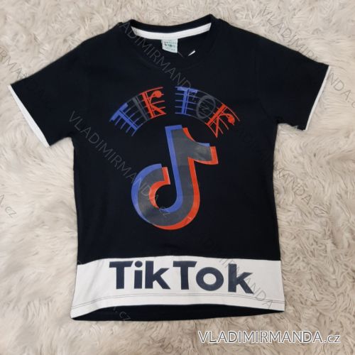 Kids' Short Sleeve T-Shirt (128-152) Turkish MODA TVB20010