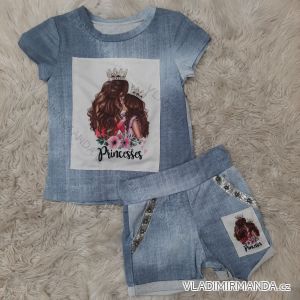Set summer T-shirt and shorts for children adolescent girl for baby girl and boy (4-14 years) ITALIAN FASHION IMM219109