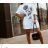 Women's short-sleeved summer dress (UNI S-M) ITALIAN FASHION IMM20318