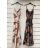 Summer long dress on women's straps (UNI S / L) ITALIAN FASHION IMK20181