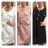 Elegant short-sleeved women's dress (uni s-m) ITALIAN FASHION IM920148 white