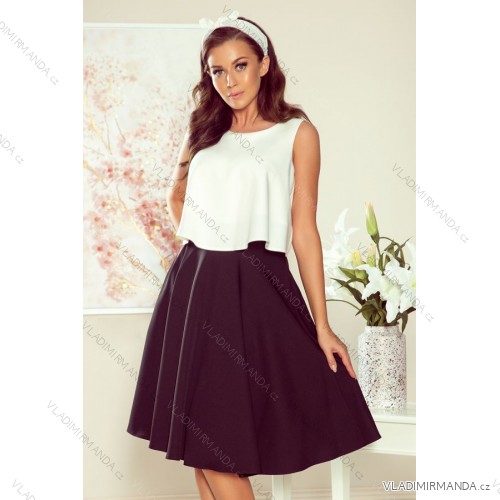 266-2 Midi skirt with pockets - black