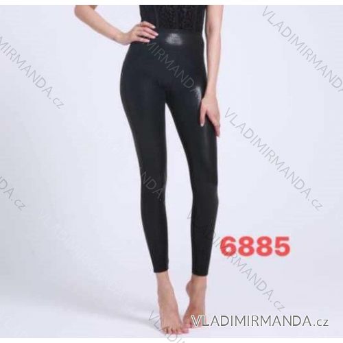 Long leggings WOMEN'S LEATHER (UNI S-M) ITALIAN FASHION IMM20FD3063