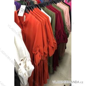Blouse 3/4 sleeve with buttons (uni sl) ITALIAN Fashion IMM20206