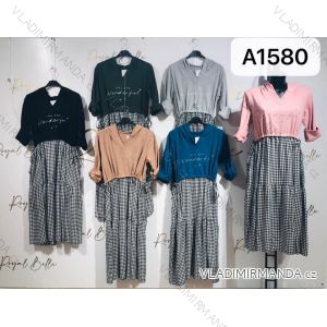 Blouse 3/4 sleeve with buttons (uni sl) ITALIAN Fashion IMM20206