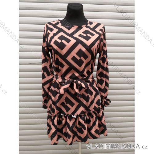 Blouse long sleeve with ruffles women (UNI S / L) ITALIAN FASHION IMK20159