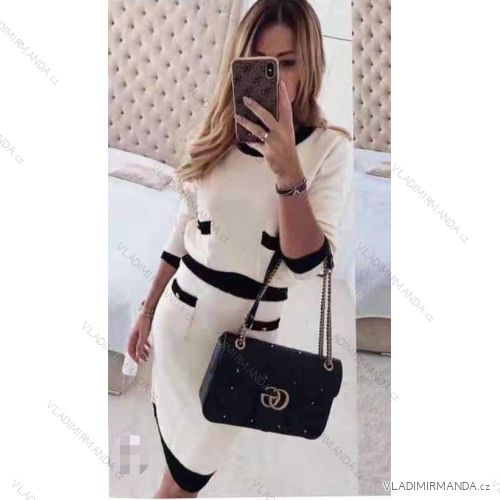 Blouse long sleeve with ruffles women (UNI S / L) ITALIAN FASHION IMK20159