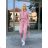 Set of long sweatpants and women's sweatshirt (UNI S / L) TURKISH FASHION IMK20029