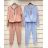 Set of long sweatpants and women's sweatshirt (UNI S / L) TURKISH FASHION IMK20029
