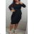 Dress 3/4 long sleeve women (uni s / m) ITALIAN MODA IM719407